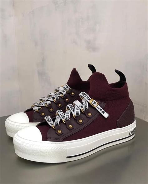 walk n dior sneakers burgundy|walk n dior sneakers review.